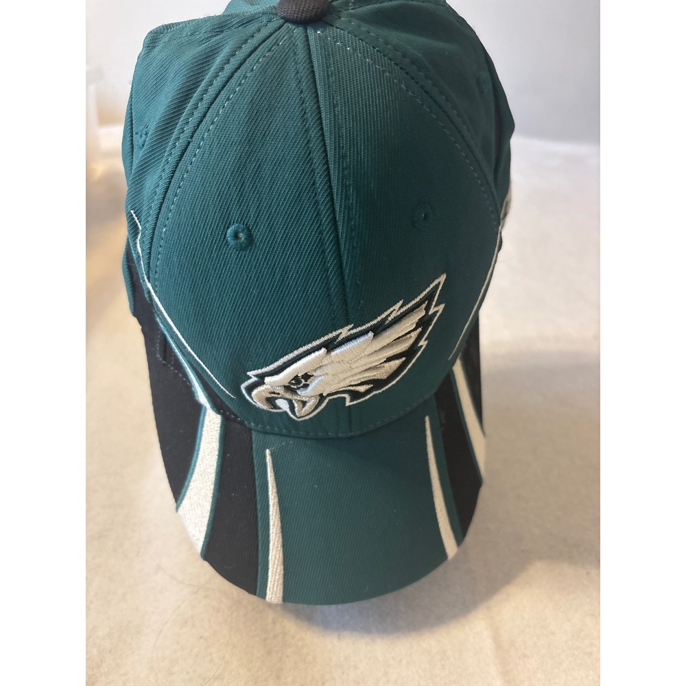 Reebok Philadelphia Eagles NFL Authentic Sideline Hat Green Black OSFA RBK Cap